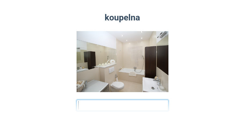 Dům – jeho části a vybavení