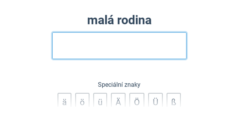 Životní události, rodina
