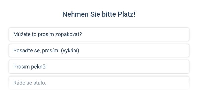 Pozdravy a zákl. fráze: mix