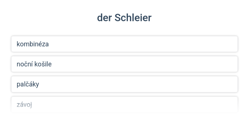 Oblečení a móda: pokročilá slovíčka