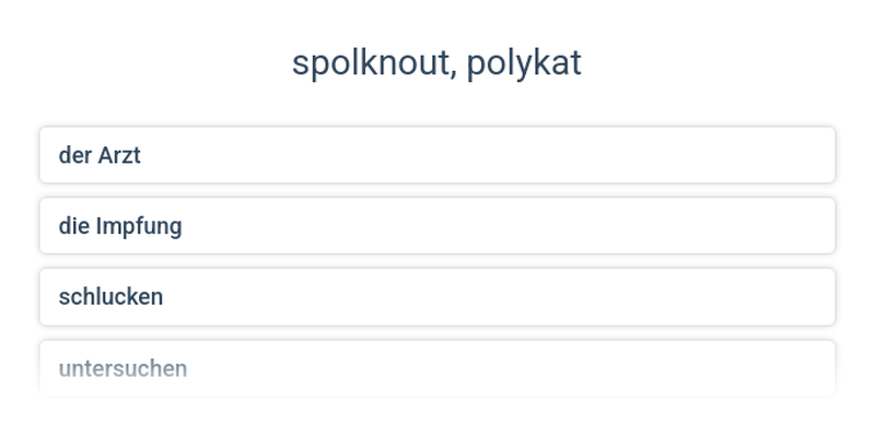 U lékaře, v nemocnici a lékárně