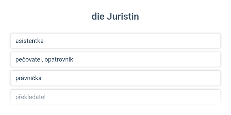 Povolání: základní slovíčka