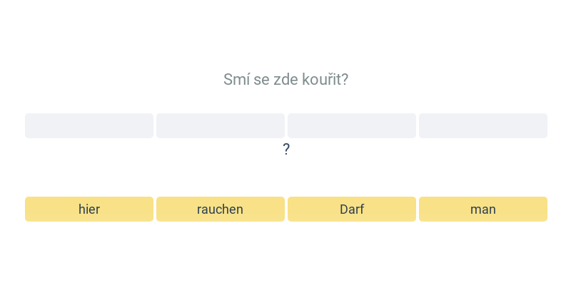 Se způsobovým slovesem – přítomný čas