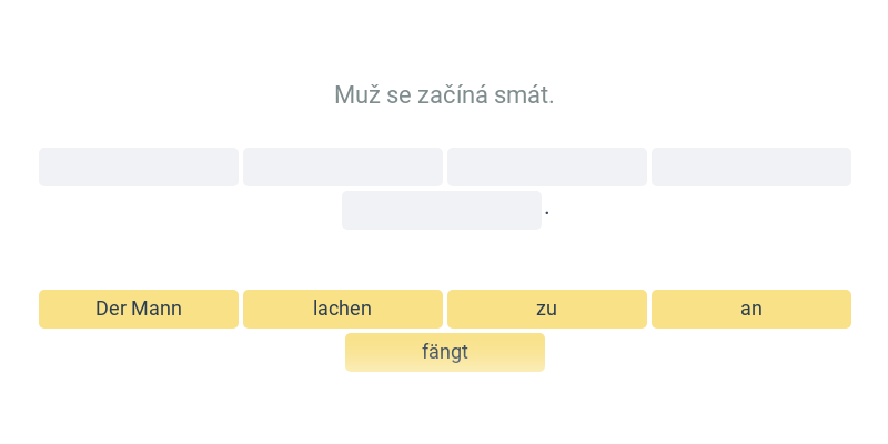 Závislý infinitiv sloves ve větě (infinitiv s „zu“)