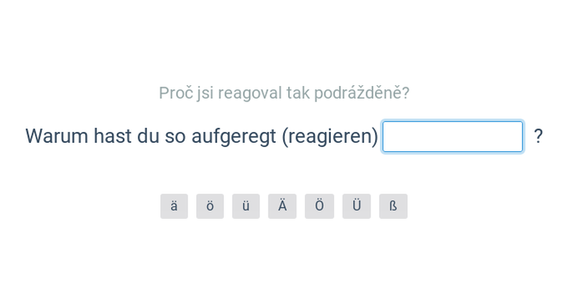 Slabá slovesa zakončená na ‑ieren – perfektum