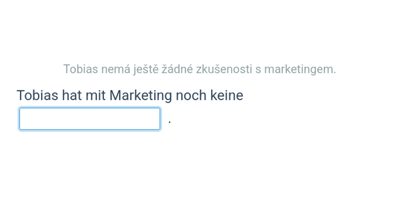 Množné číslo: pokročilé