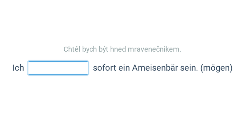Způsobová (modální) slovesa – Konjunktiv II