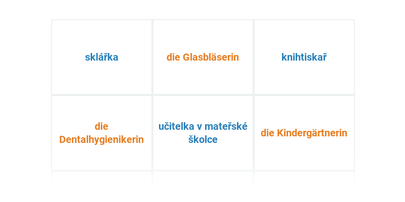 Povolání: základní slovíčka