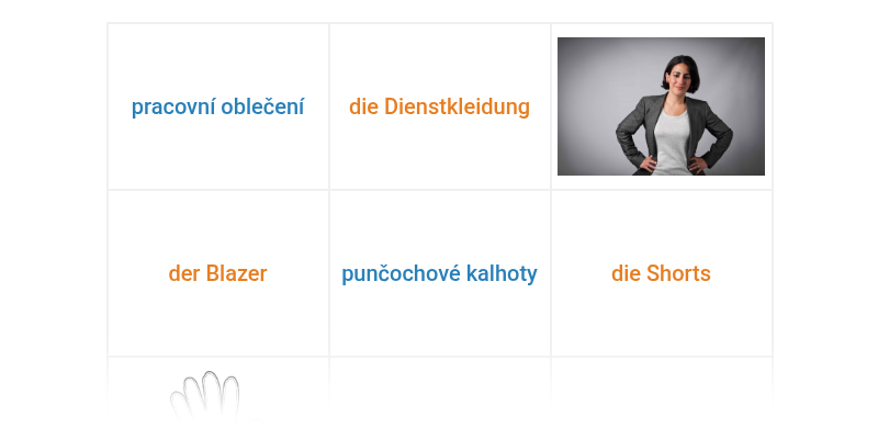 Oblečení a móda: pokročilá slovíčka