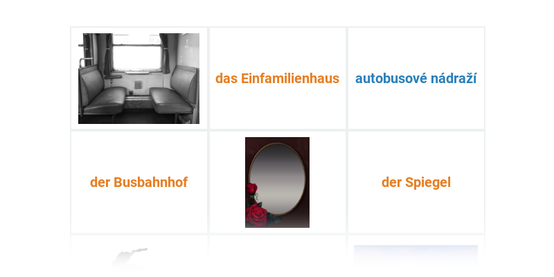 Podstatná jména – věci: mix