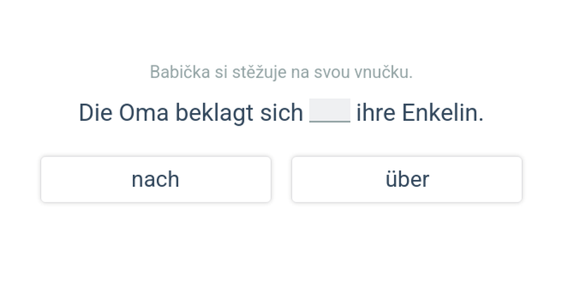 Vazby sloves s předložkami