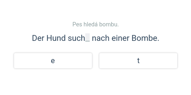 Slabá slovesa – přítomný čas