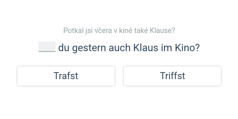 Silná slovesa – préteritum