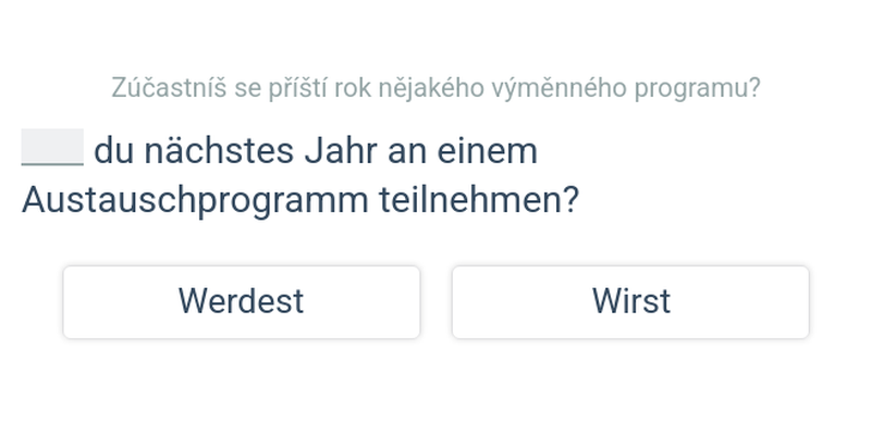 Budoucí čas za pomoci slovesa werden