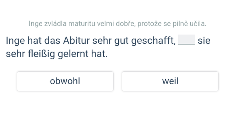 Pořádek slov ve větě po spoj. podřadicích