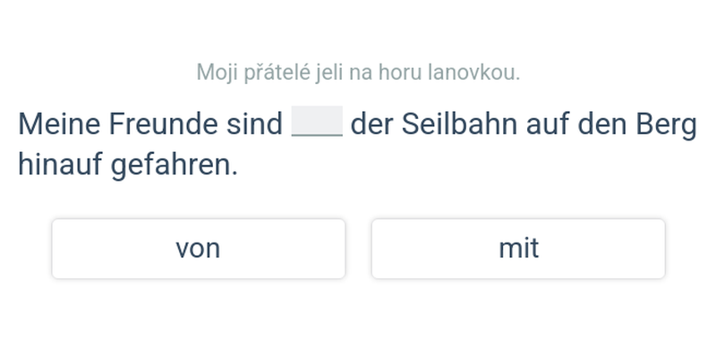 Předložky se 3. pádem: základy