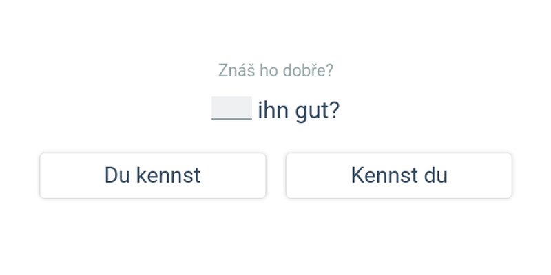 Pořádek slov ve větách oznamovacích a tázacích