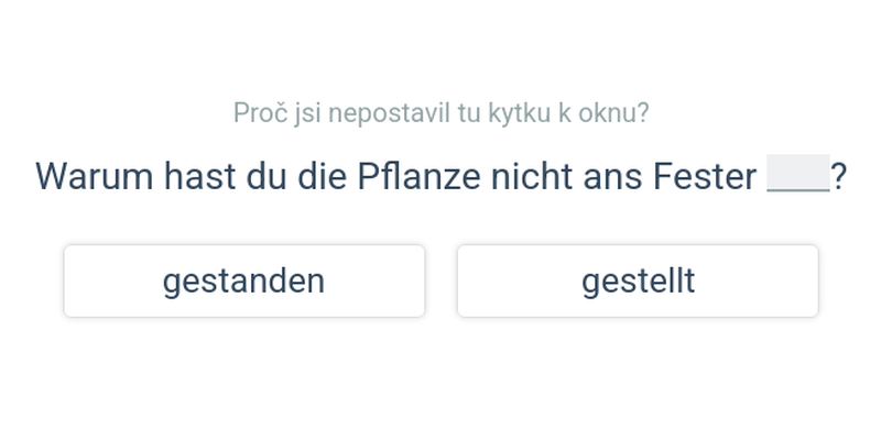 Tranzitivní a intranzitivní slovesa – perfektum