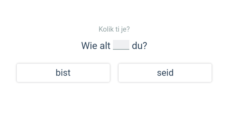 Slovesa sein a haben – přítomný čas