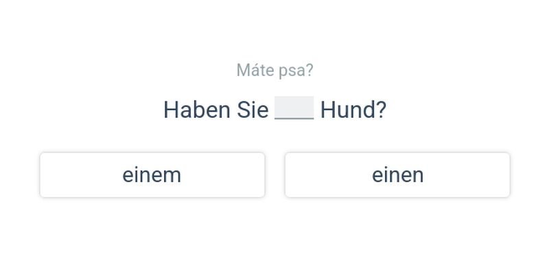 Podstatná jména: mix