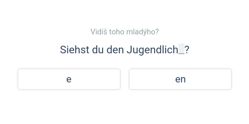 Slabé skloňování podst. jm.