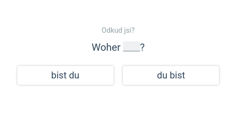 Pořádek slov ve větě: mix