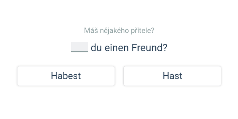 Přítomný čas: mix