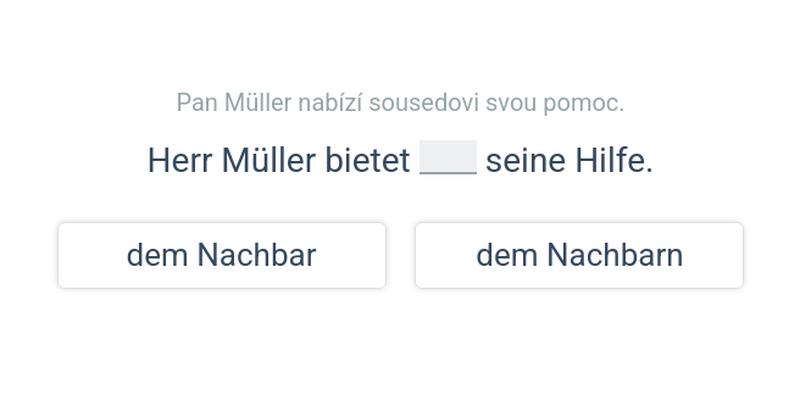 Skloňování podst. jmen: mix