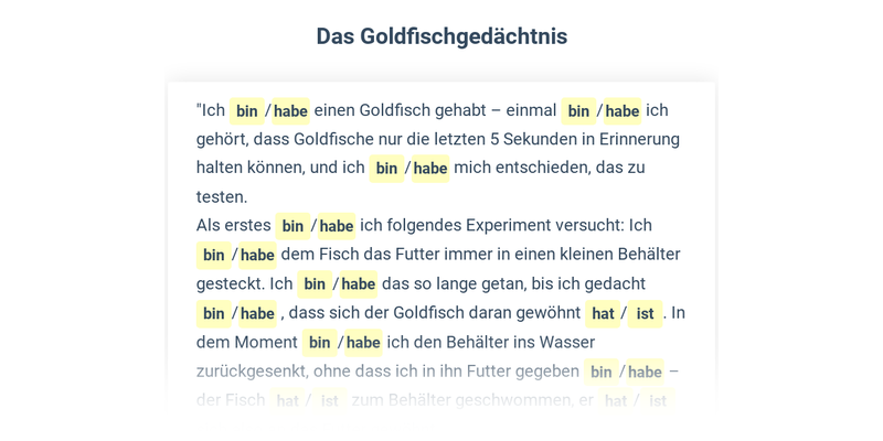 Slovesa sein, haben a werden – perfektum