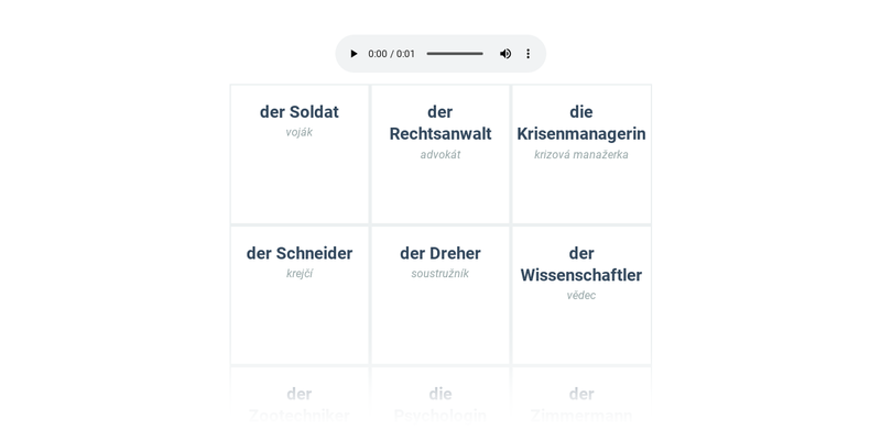 Povolání: základní slovíčka
