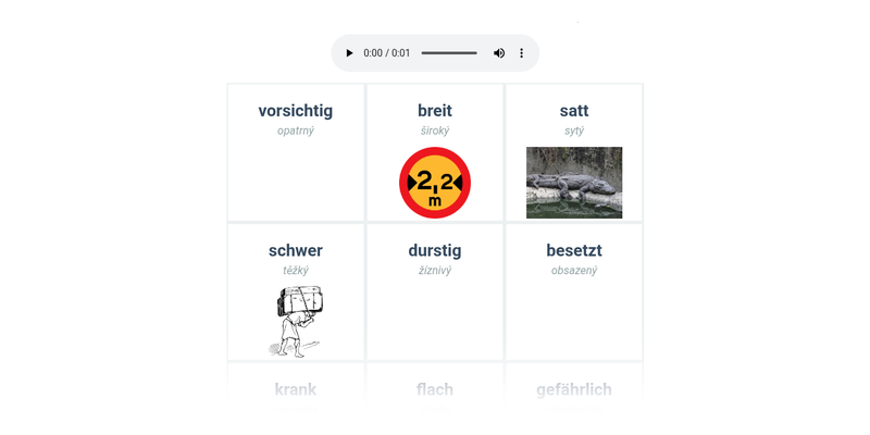 Základní přídavná jména