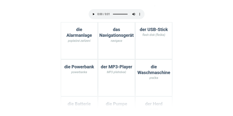 Přístroje a zařízení
