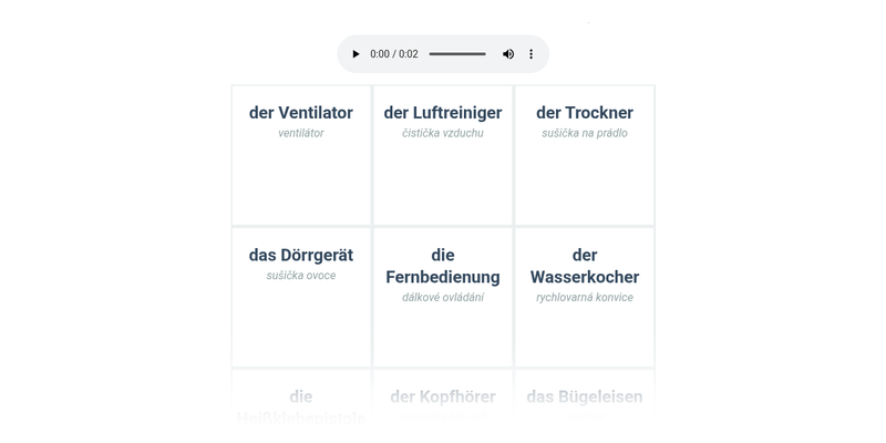 Přístroje a zařízení