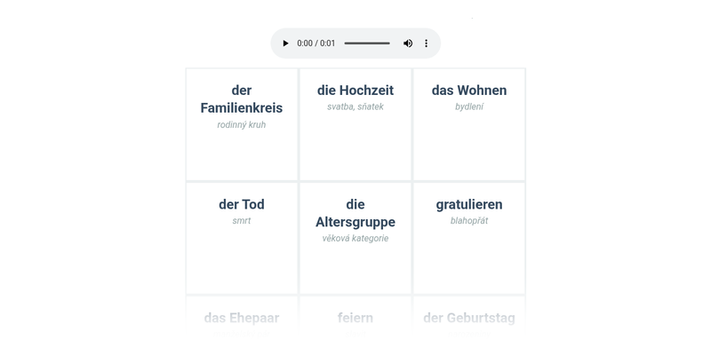 Životní události, rodina