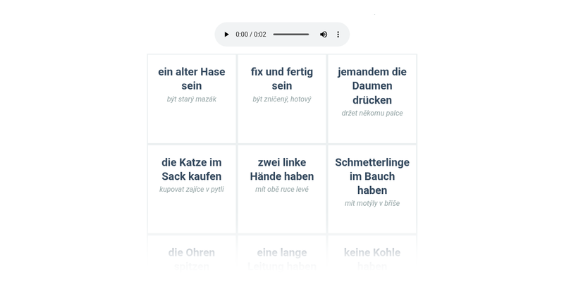 Jednoduché idiomy v němčině