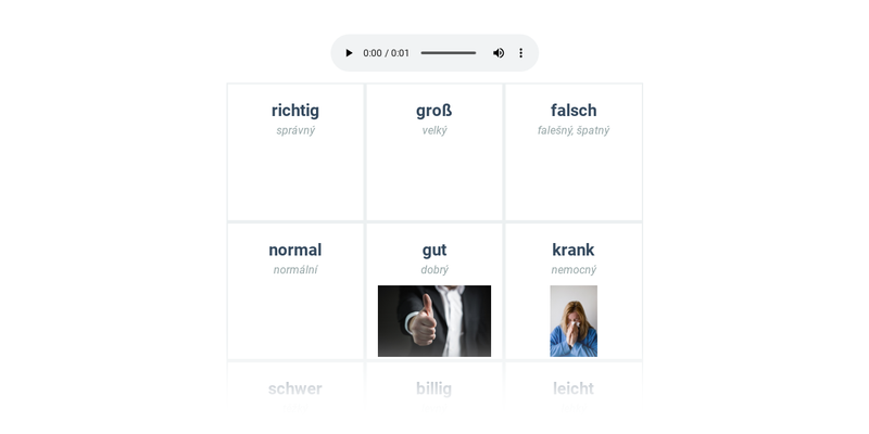 Základní přídavná jména