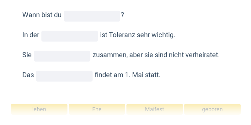Životní události a svátky