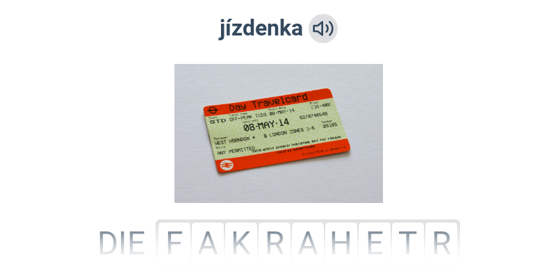 Doprava a dopravní prostředky