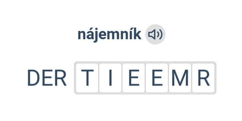 Dům – jeho části a vybavení