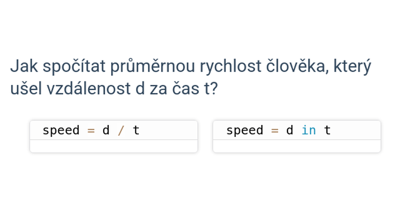 Proměnné a číselné výrazy v Pythonu