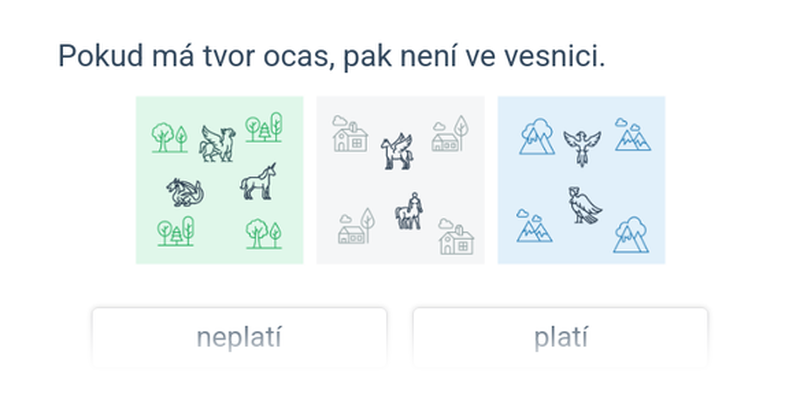 Bájná logika: implikace a ekvivalence