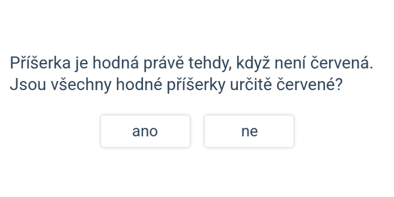 Příšerky: vyvozování z implikace a ekvivalence