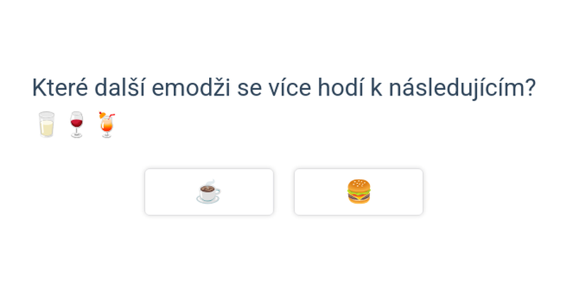 Společná vlastnost: emodži