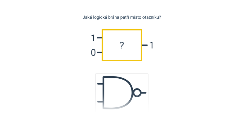 Vyhodnocování logických bran bez legendy