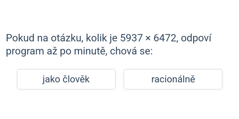 Vymezení umělé inteligence