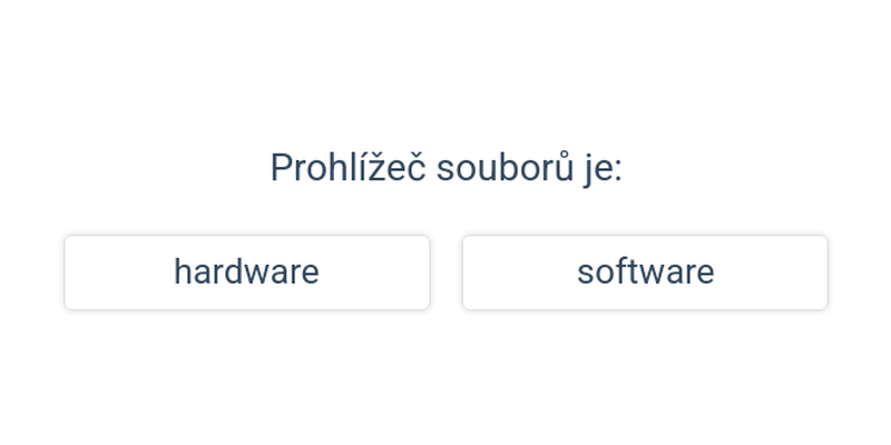 Hardware vs. software