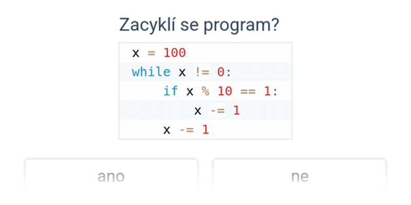 Cyklus while v Pythonu