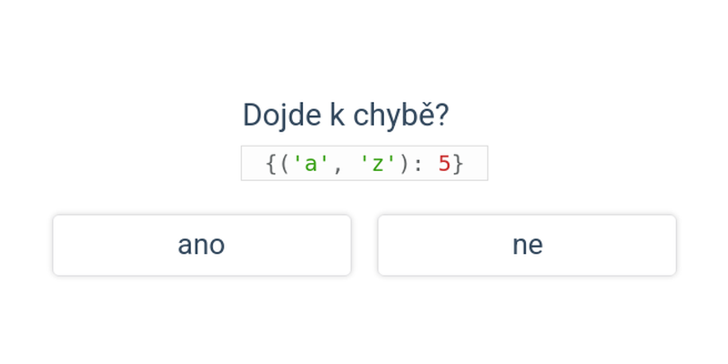 Přehled datových typů