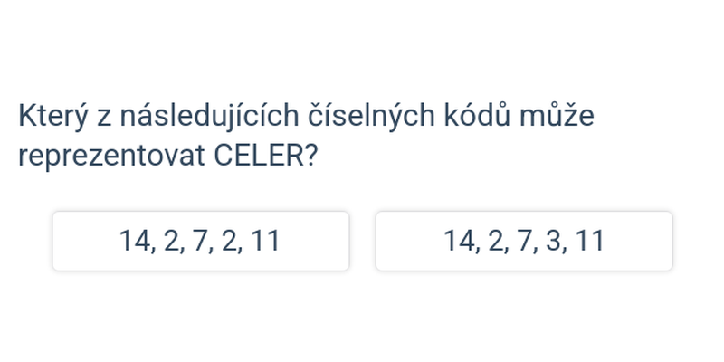 Základní kódování textu