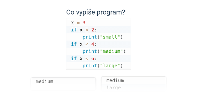 Podmíněný příkaz (if) v Pythonu